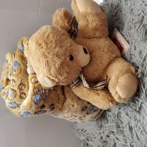 Teddy bear and Blanket